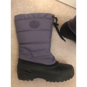 Kamik size 7 winter puffer Snow Boots purple